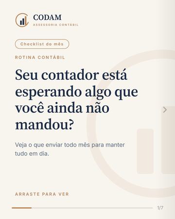 Capa do post desta leitura no Instagram da CODAM