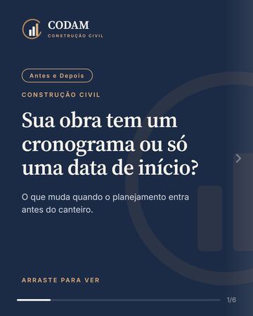 Capa do post desta leitura no Instagram da CODAM