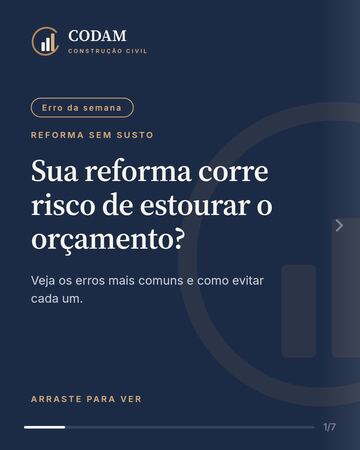 Capa do post desta leitura no Instagram da CODAM
